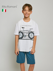 8934 Пижама из хлопка Mini-kids