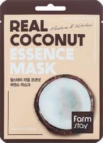 FarmStay Real Essence MaskТканевая маска для лица Coconut - Кокос  25 мл