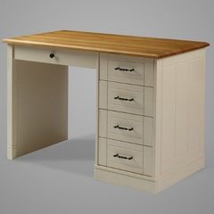 Письменный стол Дания №2 (корфи темный/скандик), 113x76x62,5 см