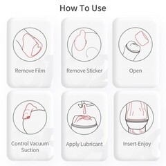 Карманный мини мастурбатор - DryWell Space