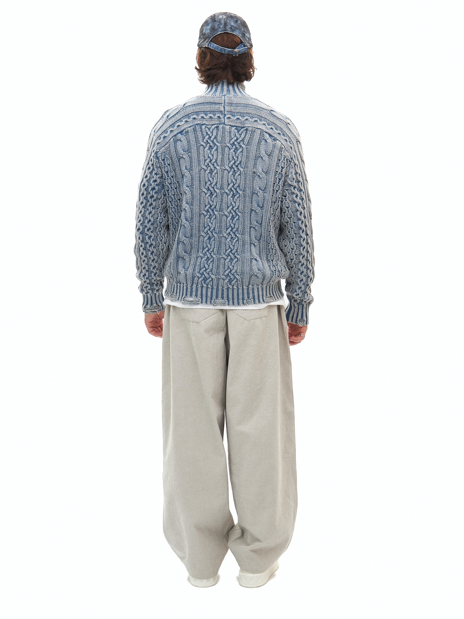 Голубой джемпер на молнии Birthday Zip