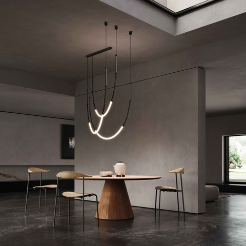 Подвесной светодиодный светильник Lussole SKEW LSP-7318