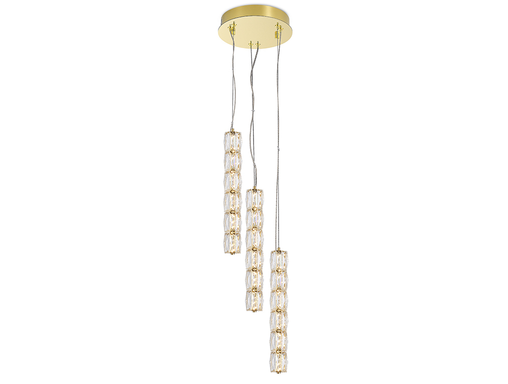 Подвесная светодиодная люстра Newport Compositions S8240_095G