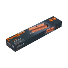 12-9-806 Шпатель-правило ABS-пластик, нерж. сталь, смен. лезв. 600мм, толщина 0,3мм (РемоКолор)