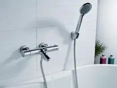 Смеситель для ванны термостатический Haiba HB60809, хром