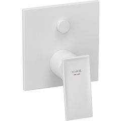 Kludi 547595375 Kludi 547595375 DECUS Встраиваемый смеситель для ванны и душа, SLIM.BOXX 88022 белый мат фото