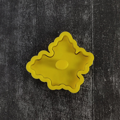 Штамп Лист Пуансеттии №1 Новогодний