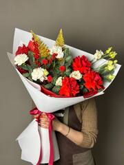 Букет цветов Сияние рождества