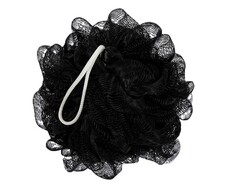 Рыжий Кот Мочалка массажная BW, диам. 15 см, черный