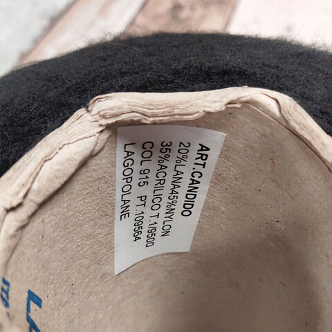 Смесовка с шерстью LAGOPOLANE / CANDIDO 950 черный