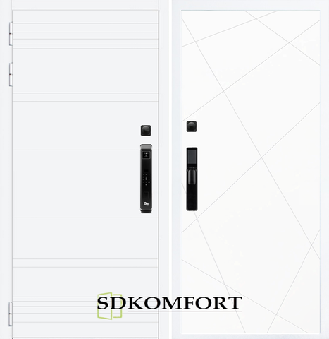 Белый матовый