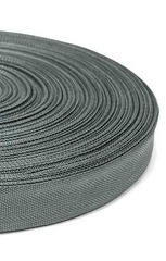 Тесьма окантовочная 450D, ш. 2,2 см, п/э 100%, 2,5 гр/м, св.серый