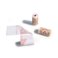 MPets пакеты гигиенические д/выгула собак ЭКО, запах РОЗА, цвет белый