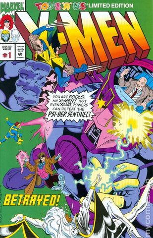 X-Men Premium Edition (1993 Toys R Us cover)