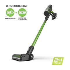 Пылесос вертикальный Greenworks G24SVK4 24V аккумуляторный, с АКБ 4 А/ч и ЗУ