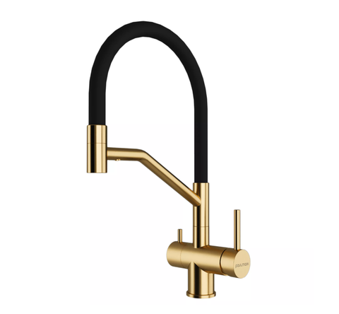 Paulmark Rubert Ru213175-BG Смеситель с подключением к фильтру для воды (золото матовое)