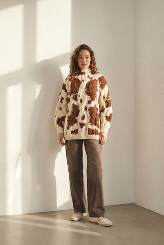 Свитер под корову