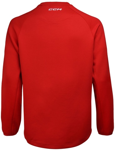 Толстовка CCM LOCKER SWEATER M красная