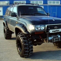 Расширители арок Toyota Land Cruiser 80 (перед- зад 130 мм)