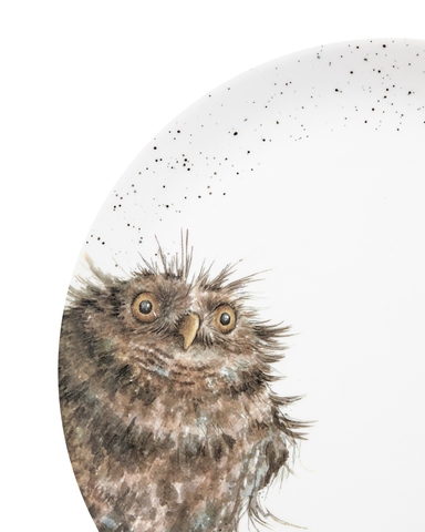 Тарелка обеденная 26.5см Royal Worcester Забавная фауна Сова