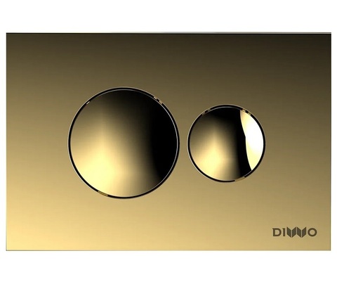 DIWO 7315 Кнопка смыва, золотая