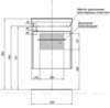 Aquanet 274140 Тумба Августа 50 цв.белый (ручка хром) (274140)