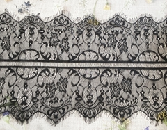 Кружево Французское, ш. 31 см, чёрный