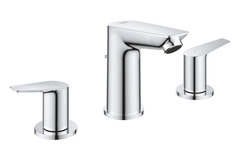 GROHE BauEdge 20473001 Смеситель для раковины на 3 отверстия, хром фото