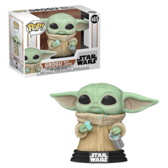 Фигурка Funko POP! Bobble Star Wars Mandalorian Grogu with Cookies