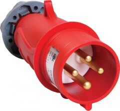 ИЭК Вилка переносная ССИ-024 32А-6ч/380-415В 3P+PE IP44 MAGNUM  PSN02-032-4