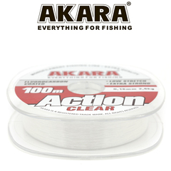 Леска Akara Action Clear 100 м 0,14 прозрачная