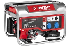 Генератор бензиновый Зубр ЗЭСБ-3500-ЭМ2 - [3 кВт / 220V]
