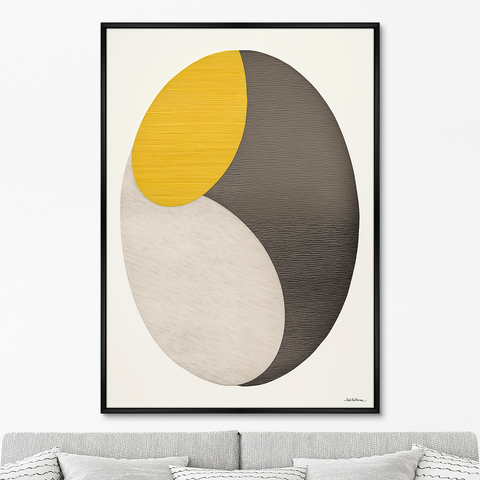 ArtNoMore - Репродукция картины на холсте The geometric Penguin, 2024г.