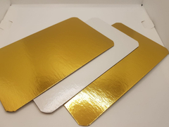 Подложка 120*300 мм. золото/жемчуг 0,8 мм для рулета