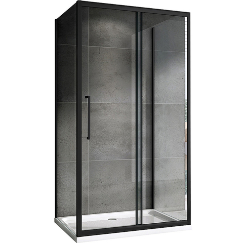 Abber Schwarzer Diamant AG30100BH-S100B-S100B Душевой уголок, 100x100x195