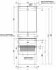 Aquanet 277539 Компл.2 - Зеркало Алвита new 60 цв.антрацит (277539)