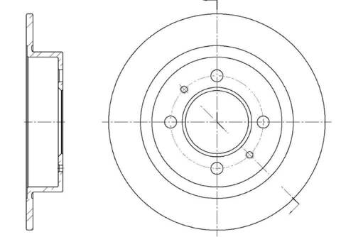 Диск тормозной G-brake  GR-01145
