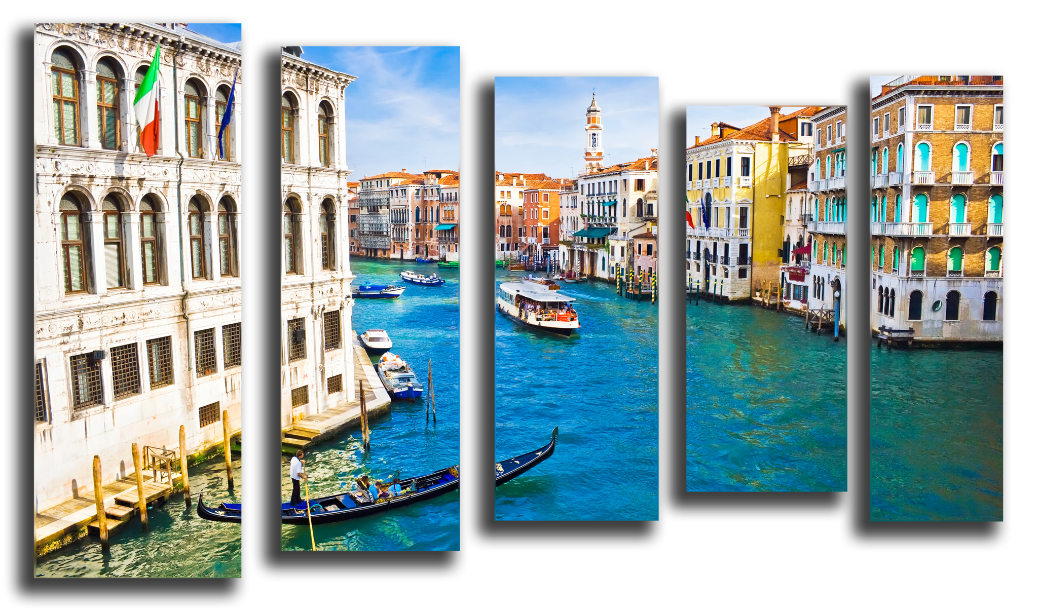 Города Модульная картина "Красочная Венеция" М1033_M_загибы_90х60.png