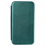 Чехол-книжка из эко-кожи Deppa Clamshell для iPhone 14 Plus (Зеленый)
