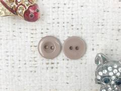 Пуговицы, d 1,2 см, 2 прокола, чайная роза