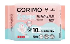 Прокладки женские гигиенические CORIMO Intimate Pads L 10 шт