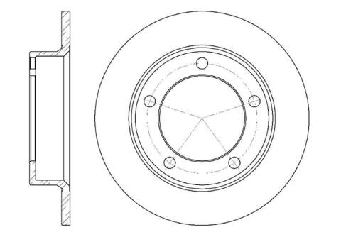 Диск тормозной G-brake  GR-01475