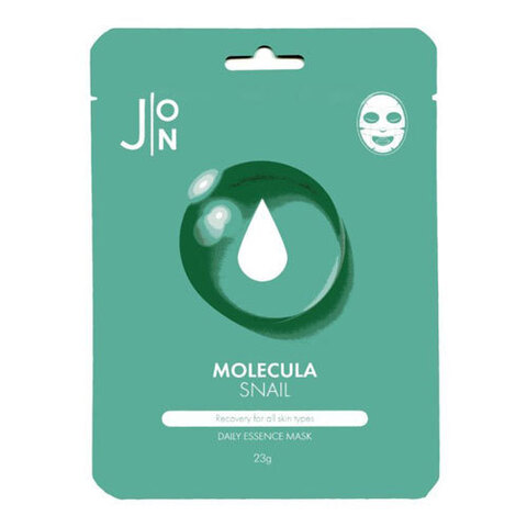 J:ON Molecula Snail Daily Essence Mask - Тканевая маска с улиточным муцином