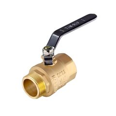 ViEiR шаровой кран HР-ВР рычаг 1 1/2" желтый (VR102-05)