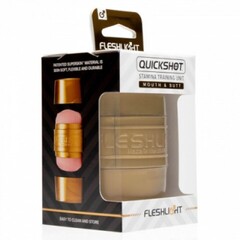 FLESHLIGHT Мастурбатор Quickshot Stamina для тренировки выносливости (вагина/анус)