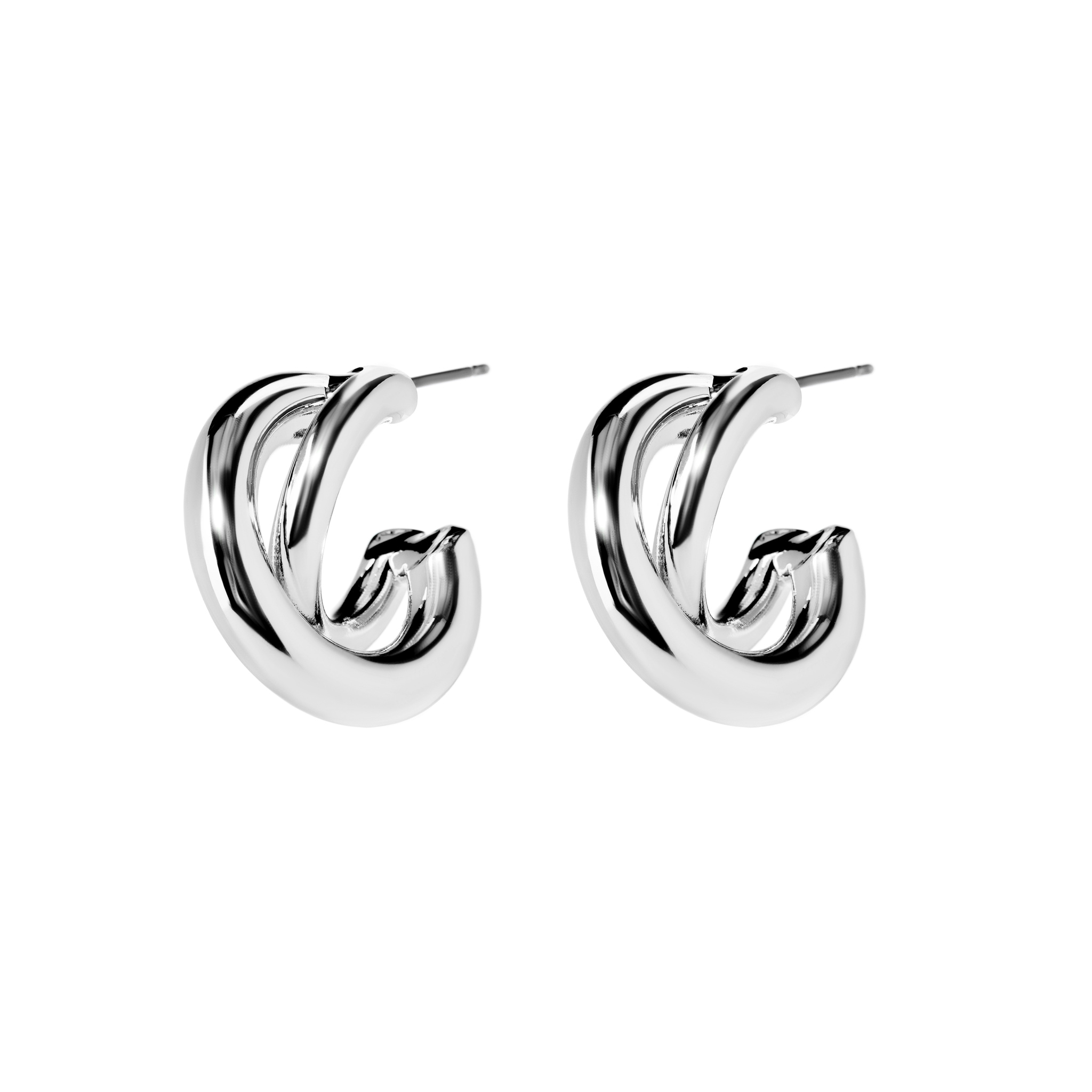 

Серьги Criss-Cross Earrings – Silver