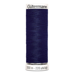 Нить Sew-All 200 м, Gutermann, 310 темно-чернильный