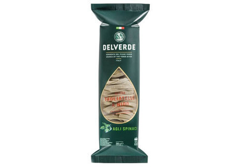 Макароны "Delverde"  Тальятелле со шпинатом, 250г