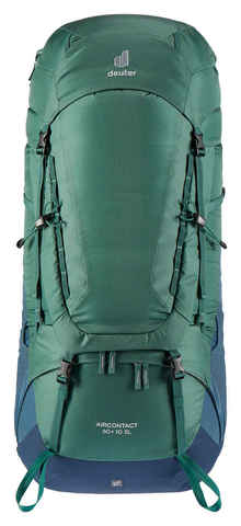 Картинка рюкзак туристический Deuter Aircontact 60+10 SL seagreen-marine - 9