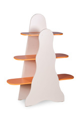 Стеллаж для игрушек и пособий "ЁЛОЧКА"